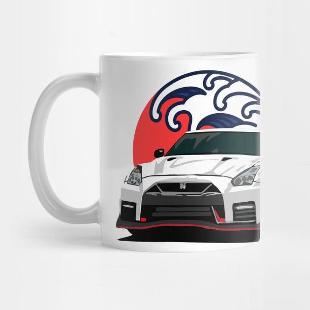 nissan gtr by artoriaa